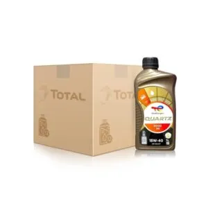 كرتون زيت محرك توتال كوارتز 5000 15w40 علبه 12