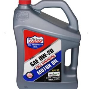 جركن زيت لوكاس 0W-20 تخليقي بالكامل dexos1 Gen 3 ، 5 لتر